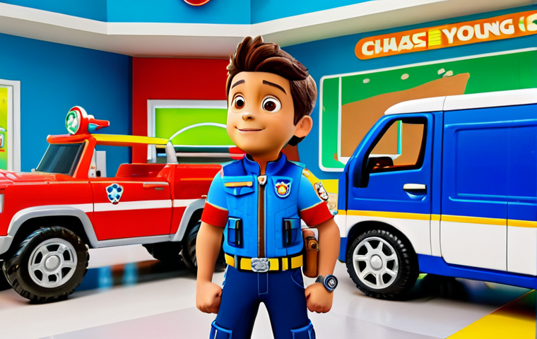 Ryder and the Team**
"Ryder, the young leader of Paw Patrol, giving instructions to Chase, Stella, and Marshall in the Adventure Bay command center, with their vehicles in the background. Bright, colorful, and kid-friendly environment. Fully clothed, appropriate attire, safe for work, perfect anatomy, natural proportions, professional animation style, family-friendly."
**