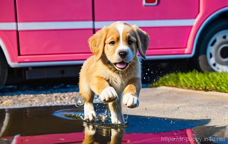 퍼피구조대 캐릭터 간 관계 - **Prompt:** A vibrant, highly detailed animated scene depicting Ryder and the Paw Patrol pups gather...